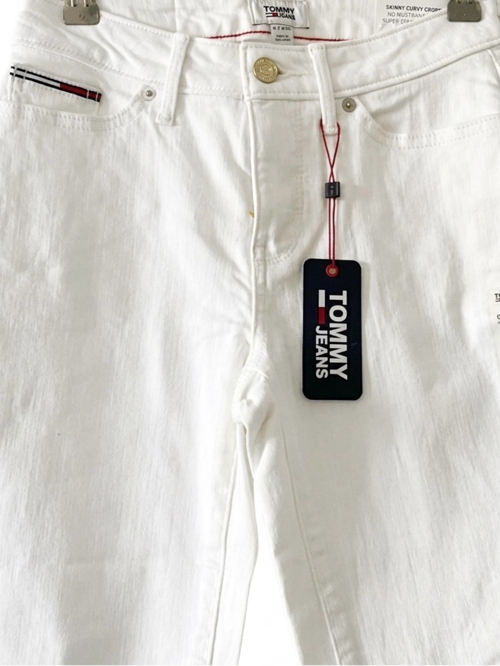 NWT Tommy Hilfiger White Cropped jeans new with tag